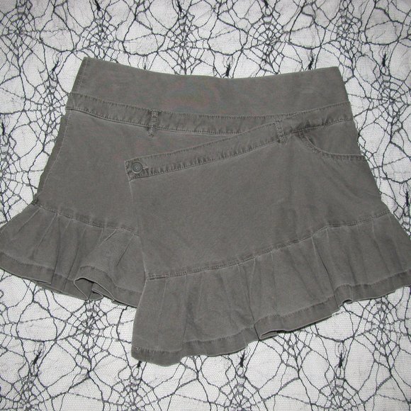 Lux Lux Lux Dresses & Skirts - Grey Mini Skirt with Belt Loops